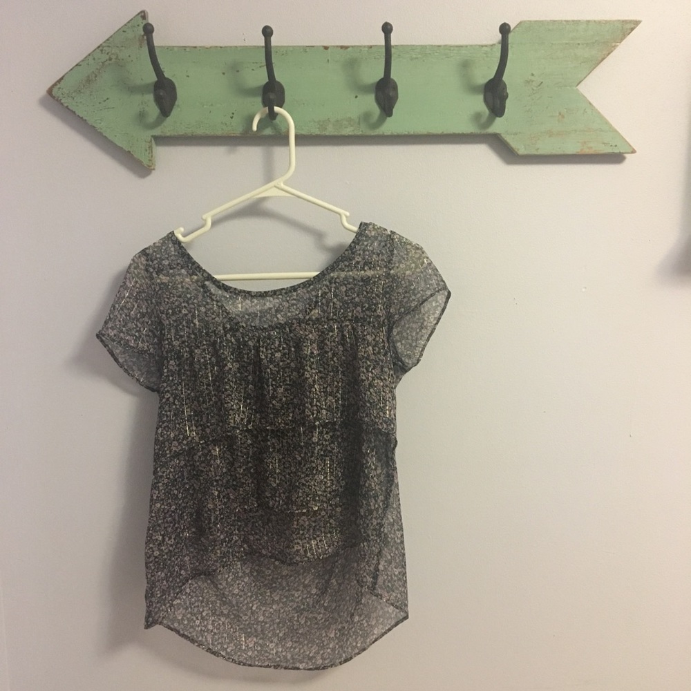 American Eagle Floral top , size medium